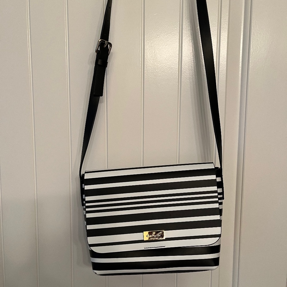 Kate Spade vinyl shoulder bag